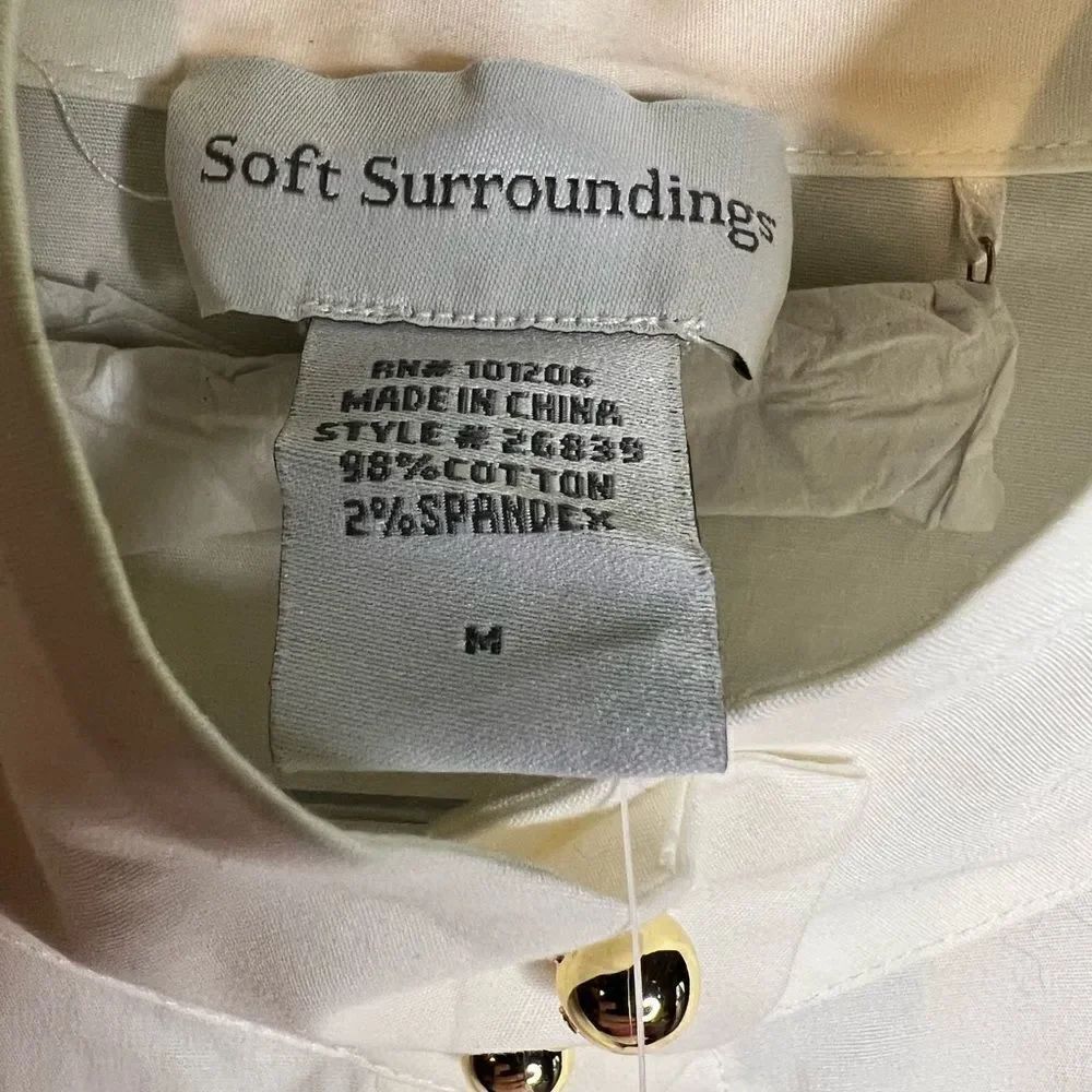Soft Surroundings Button Down - Picture 3 of 3